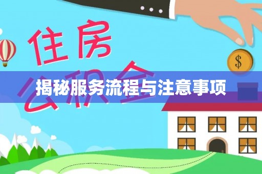 罗庄揭秘服务流程与注意事项