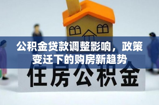 罗庄公积金贷款调整影响，政策变迁下的购房新趋势