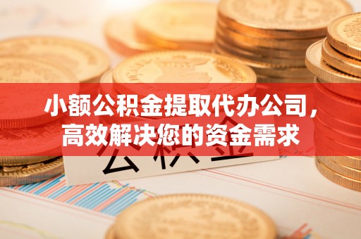罗庄小额公积金提取代办公司，高效解决您的资金需求