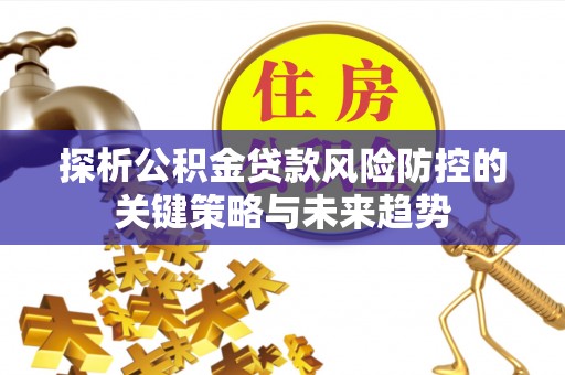 罗庄探析公积金贷款风险防控的关键策略与未来趋势