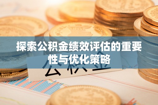罗庄探索公积金绩效评估的重要性与优化策略