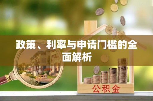 罗庄政策、利率与申请门槛的全面解析