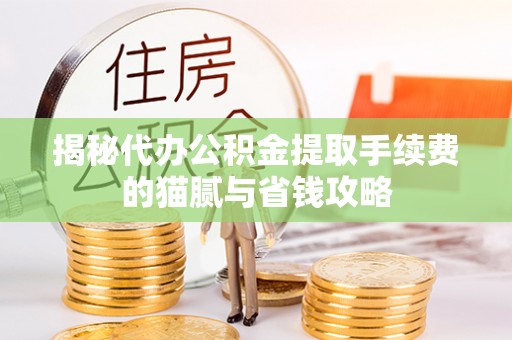 罗庄揭秘代办公积金提取手续费的猫腻与省钱攻略